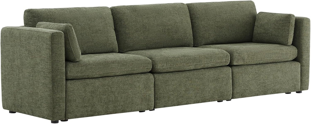 CHITA Oversized Modular Sectional Convertible Fabric Sofa Set, FSC Certified Extra Large Sectional