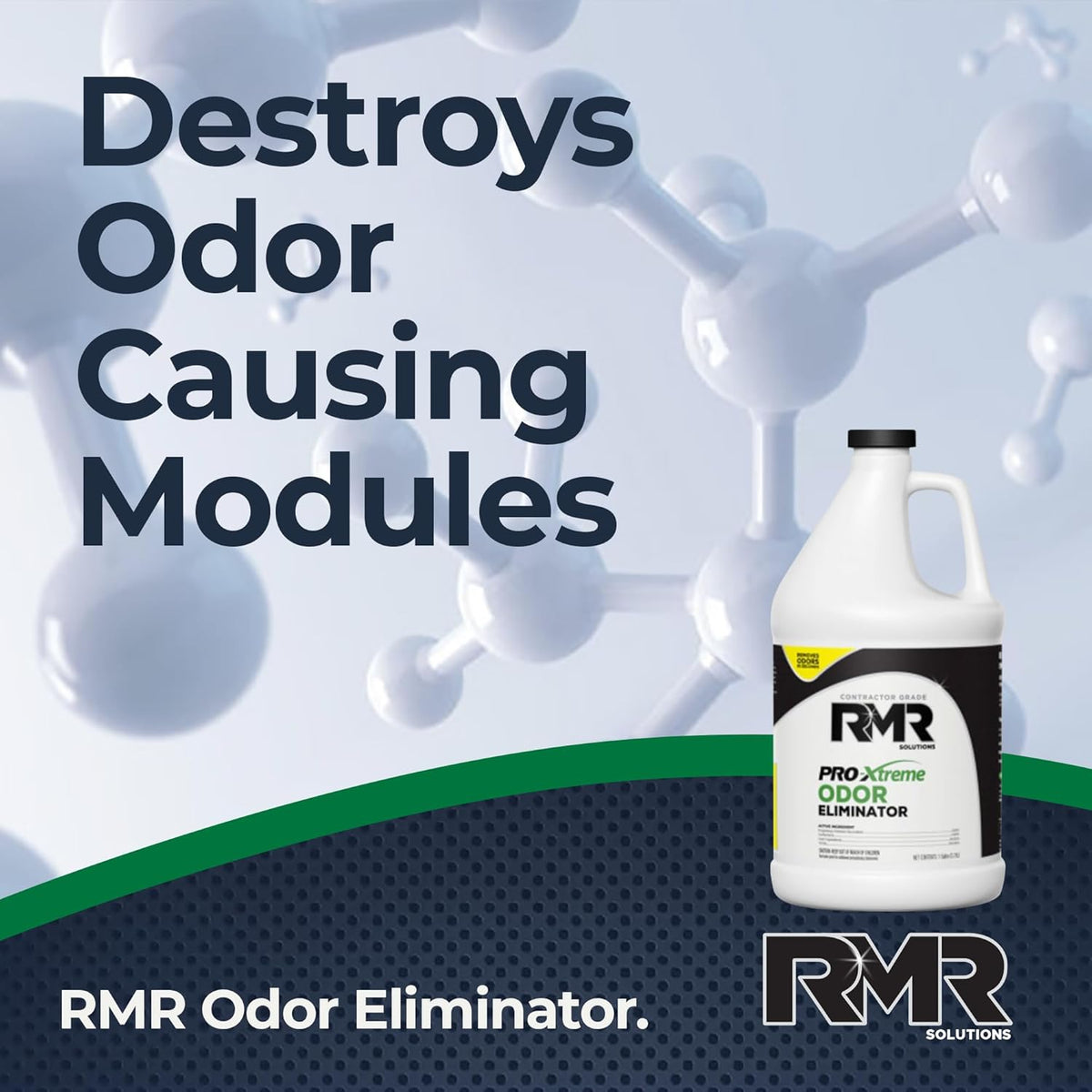 RMR PRO-Xtreme Odor Eliminator, Commercial-Strength Formula, Naturally Destroys Odors, Organic