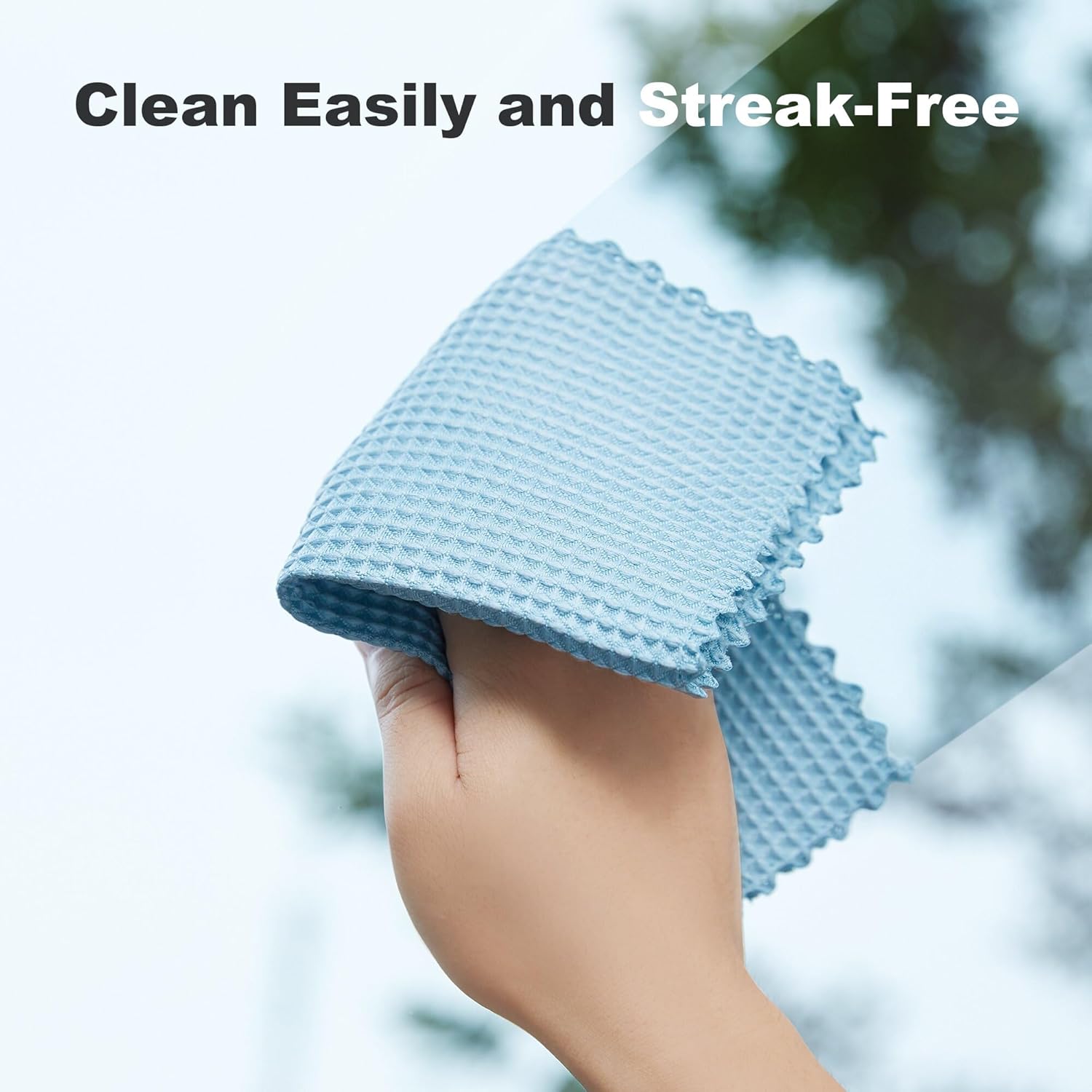 JOYMOOP Microfiber Cleaning Cloth, Reusable Absorbent Microfiber Cleaning Cloths, Kitchen Dish