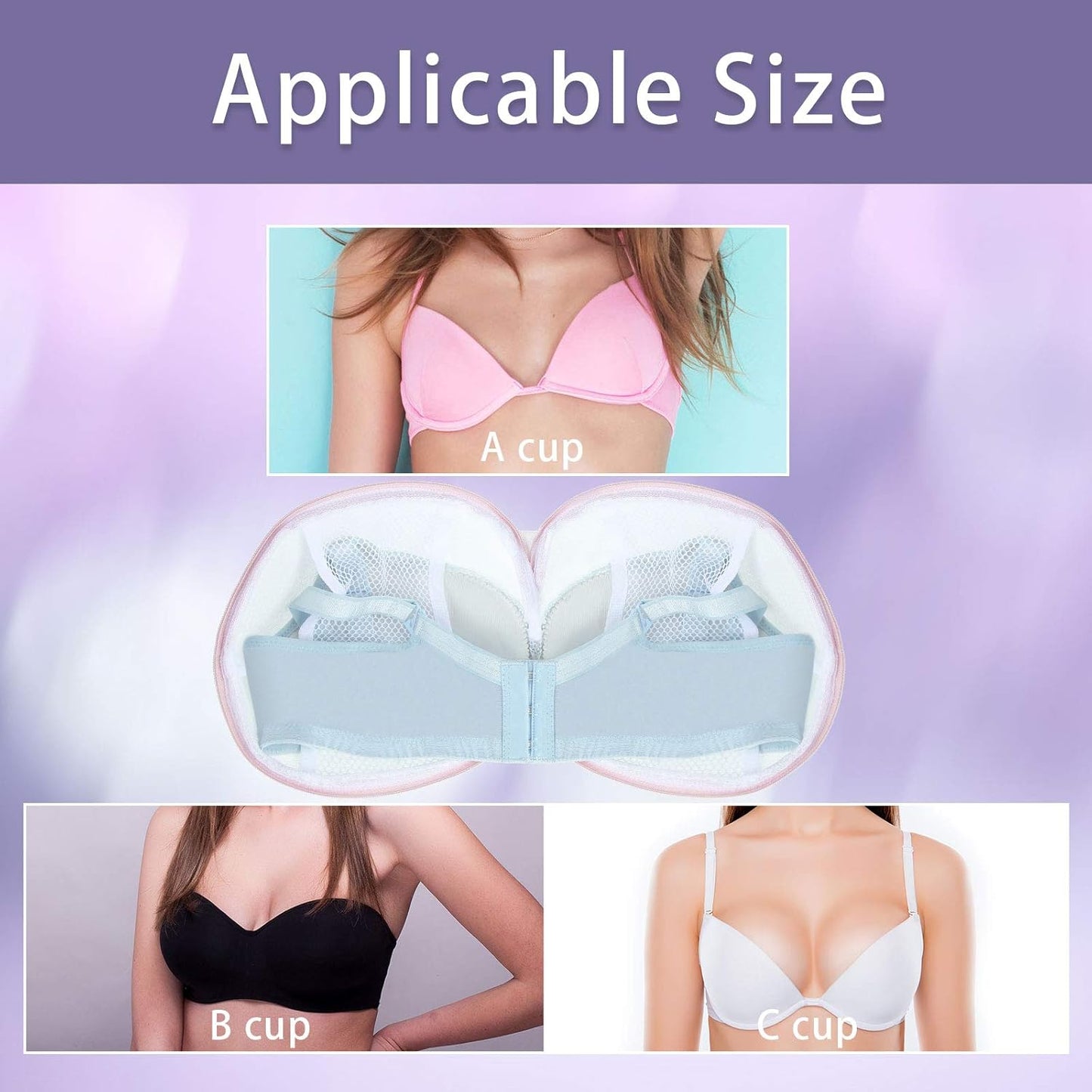 Shappy 6 Pieces Bra Washing Bag for Laundry Mesh Wash Lingerie Underwear Brassiere Washing Bags