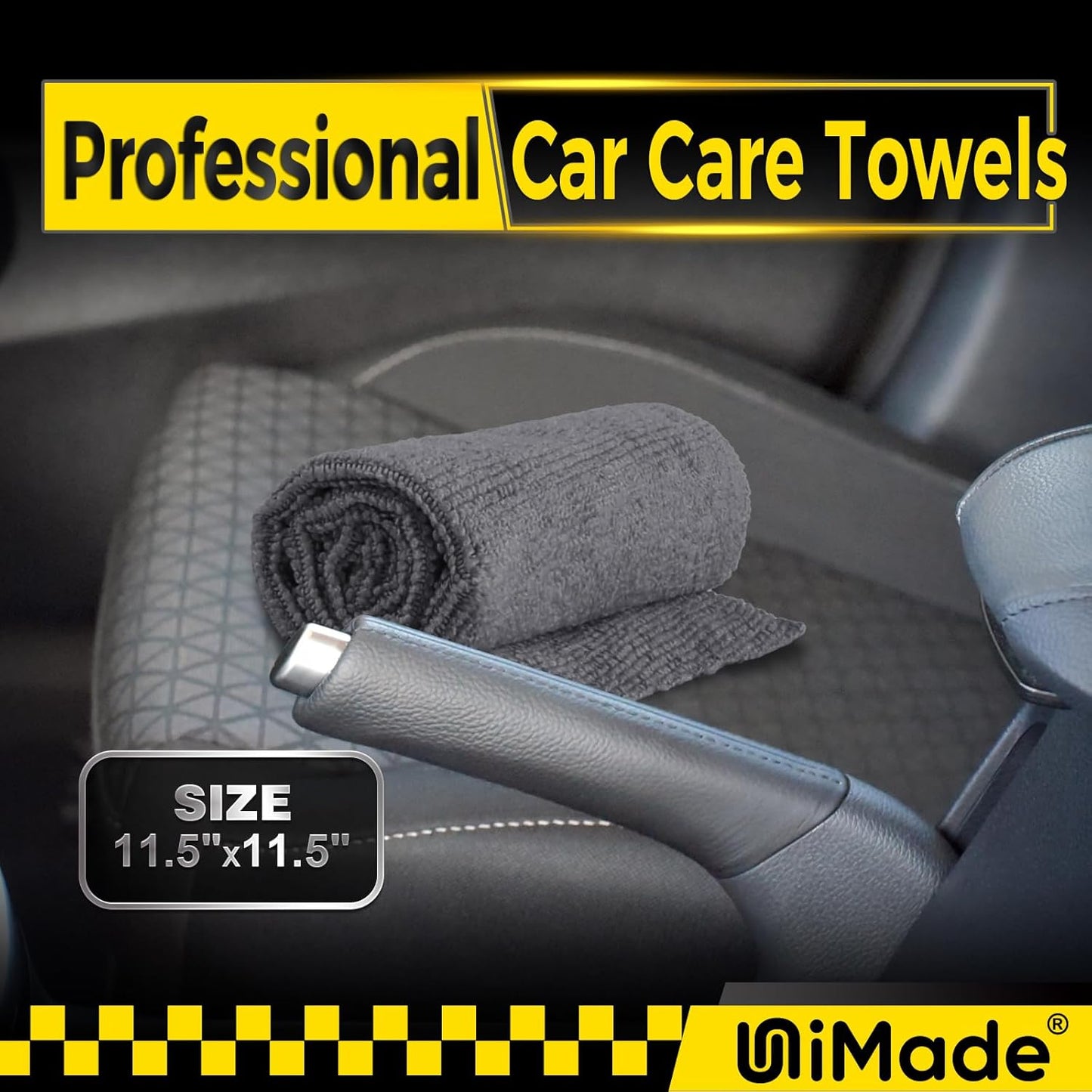 Microfiber Cleaning Cloth, 100 Pack Microfiber Towels for Cars Commercial Grade Work Rags Bulk