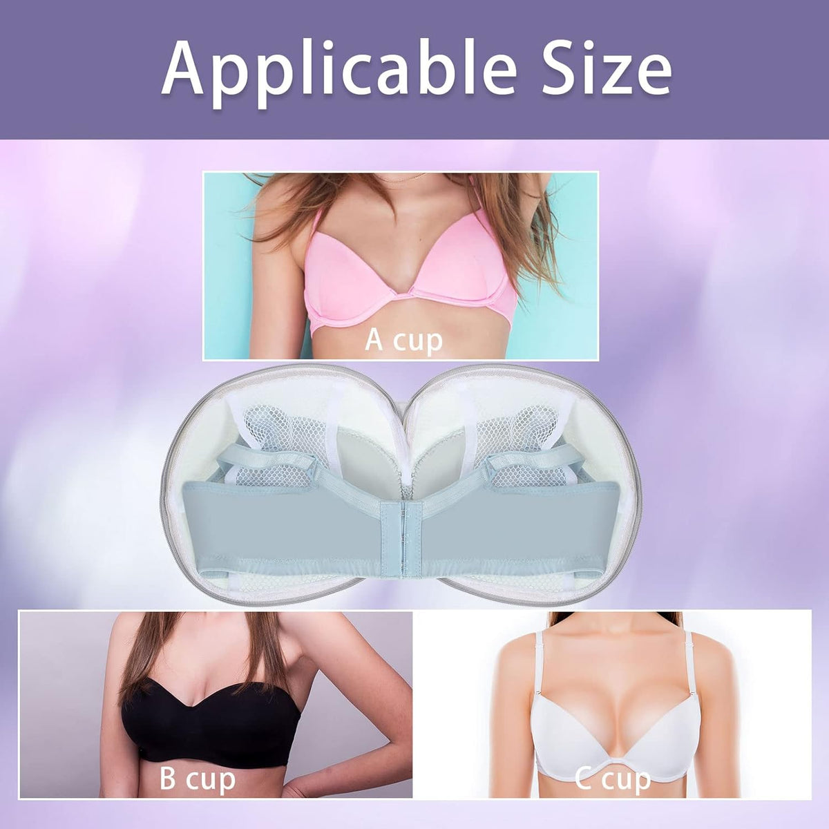 Shappy 6 Pieces Bra Washing Bag for Laundry Mesh Wash Lingerie Underwear Brassiere Washing Bags