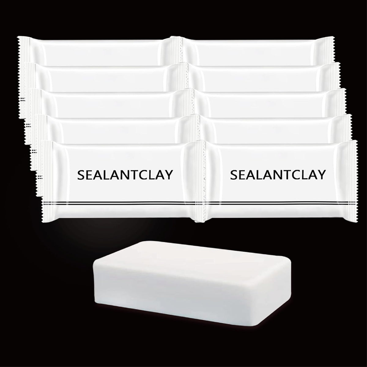 10-Pack Premium Waterproof Wall Repair Sealing Clay Duct Seal Ideal for Wall Hole Repair, Air