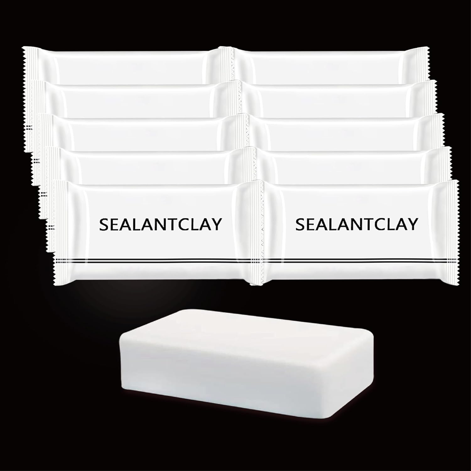 10-Pack Premium Waterproof Wall Repair Sealing Clay Duct Seal Ideal for Wall Hole Repair, Air