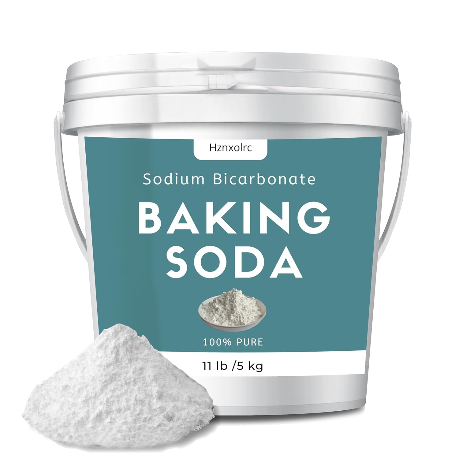 1.1Gallon (11lb) Baking Soda Powder Bulk, Premium Sodium Bicarbonate Powder, 100% Pure, Used for