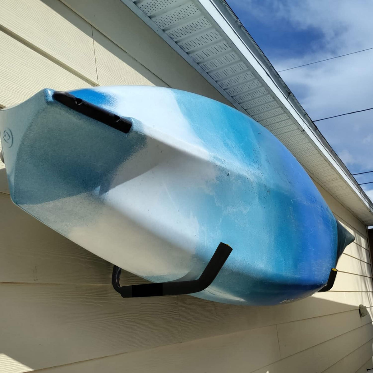 100 LB Capacity (15") Heavy Duty Garage Storage Hooks (4packs) Kayak Storage Hanger Wall Mounted