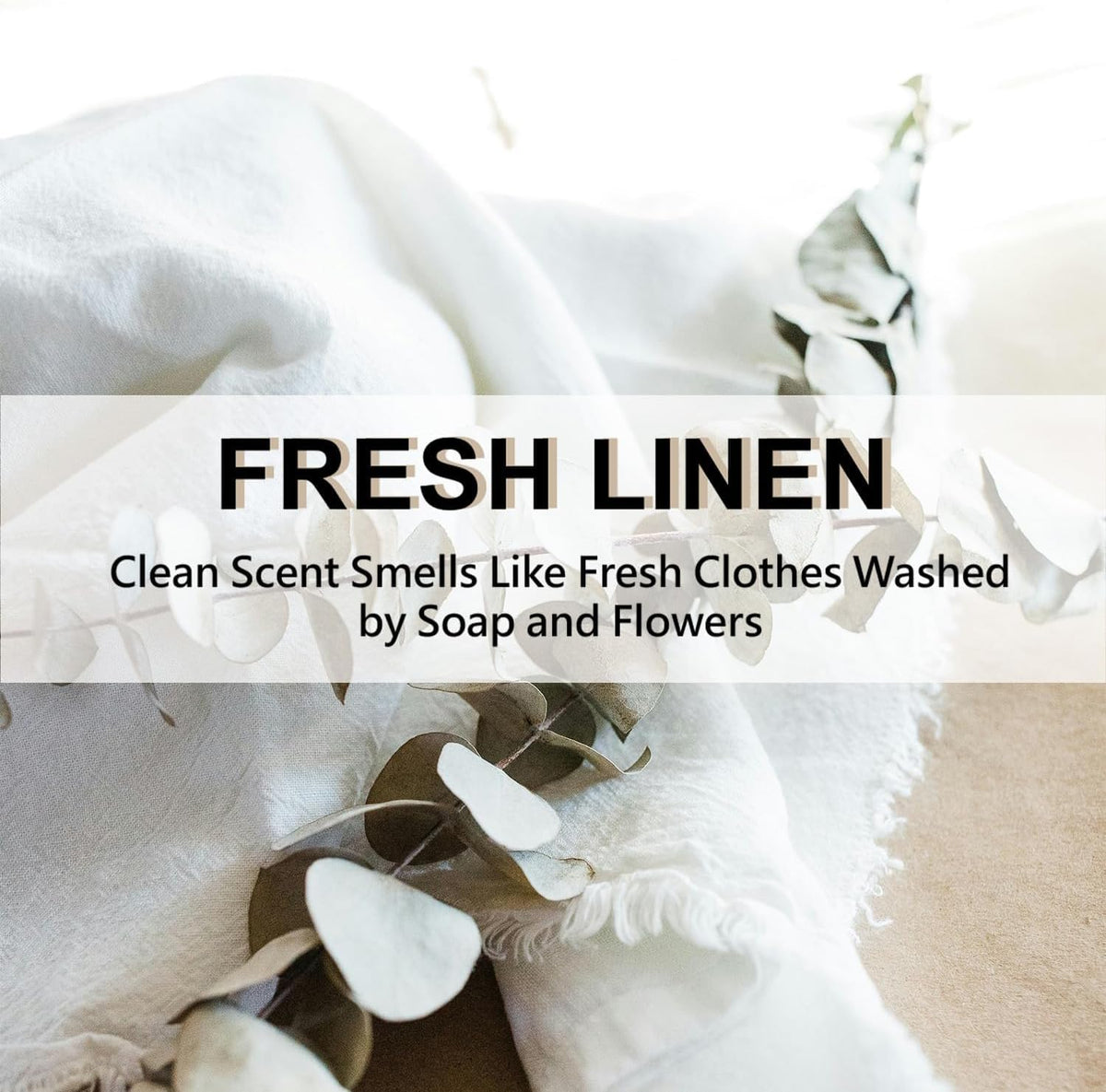 ROSE COTTAGE Large 12 Packs Fresh Linen Hanging Closet Deodorizer Air Freshener Long Lasting