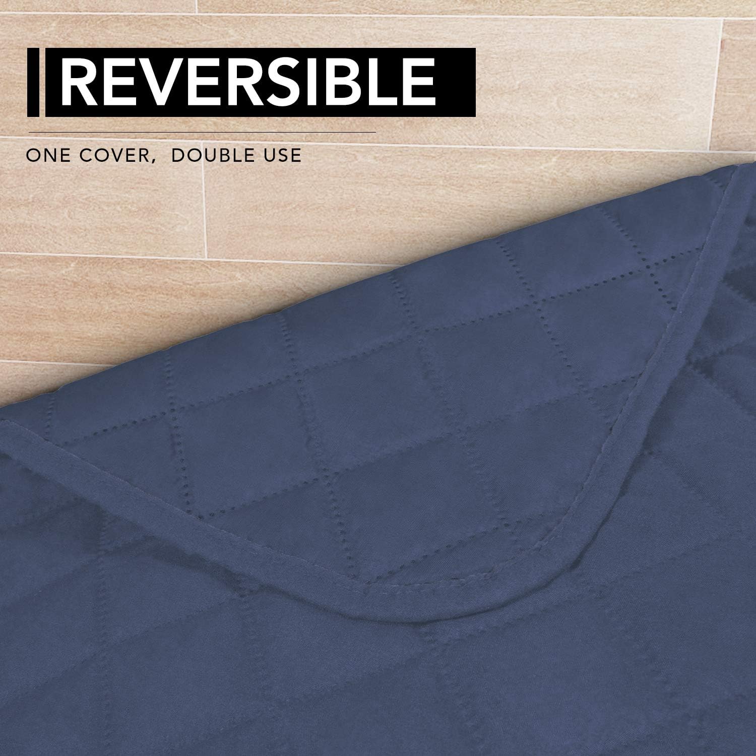 Easy-Going Sectional Couch Covers for Dogs L Shape Sofa Cover Reversible Sofa Slipcover Chaise