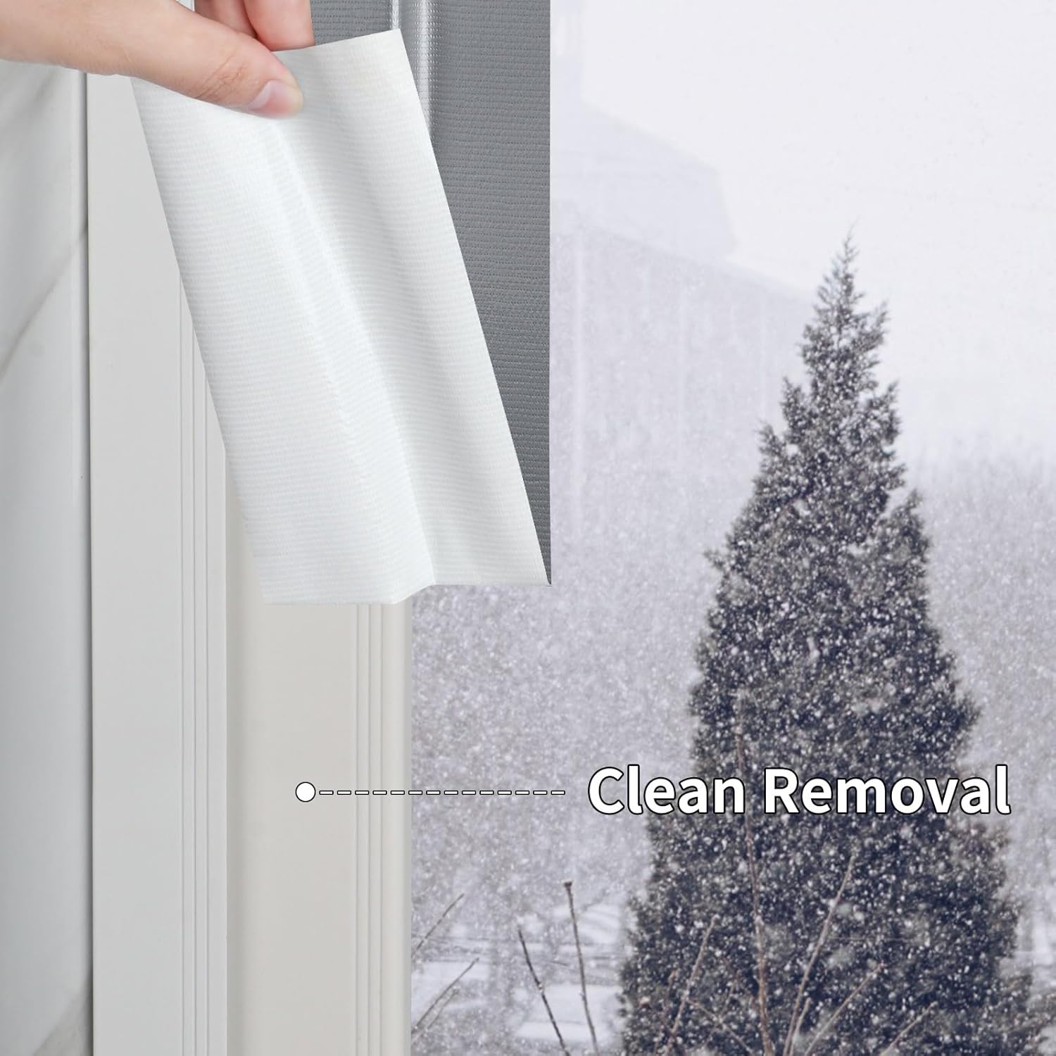 Cloth Duct Window Seal Strip Tape for Winter, 1.89in x 66FT, Weather Stripping Sealing Insulation