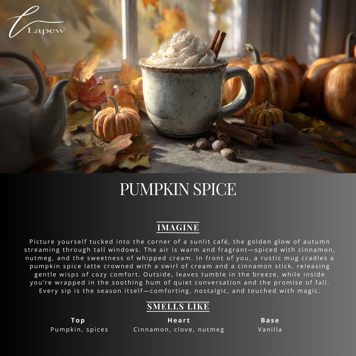 Pumpkin Spice Carpet Freshener Powder Value Size 36 oz | Powerful Odor Eliminator for Home |