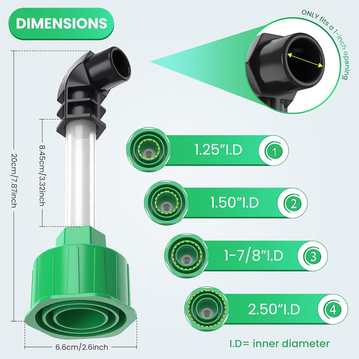 AC Drain Line Unclogger, HVAC to PVC Pipe AC Drain Line Cleaner Tool, A/C Condensate Drain Line