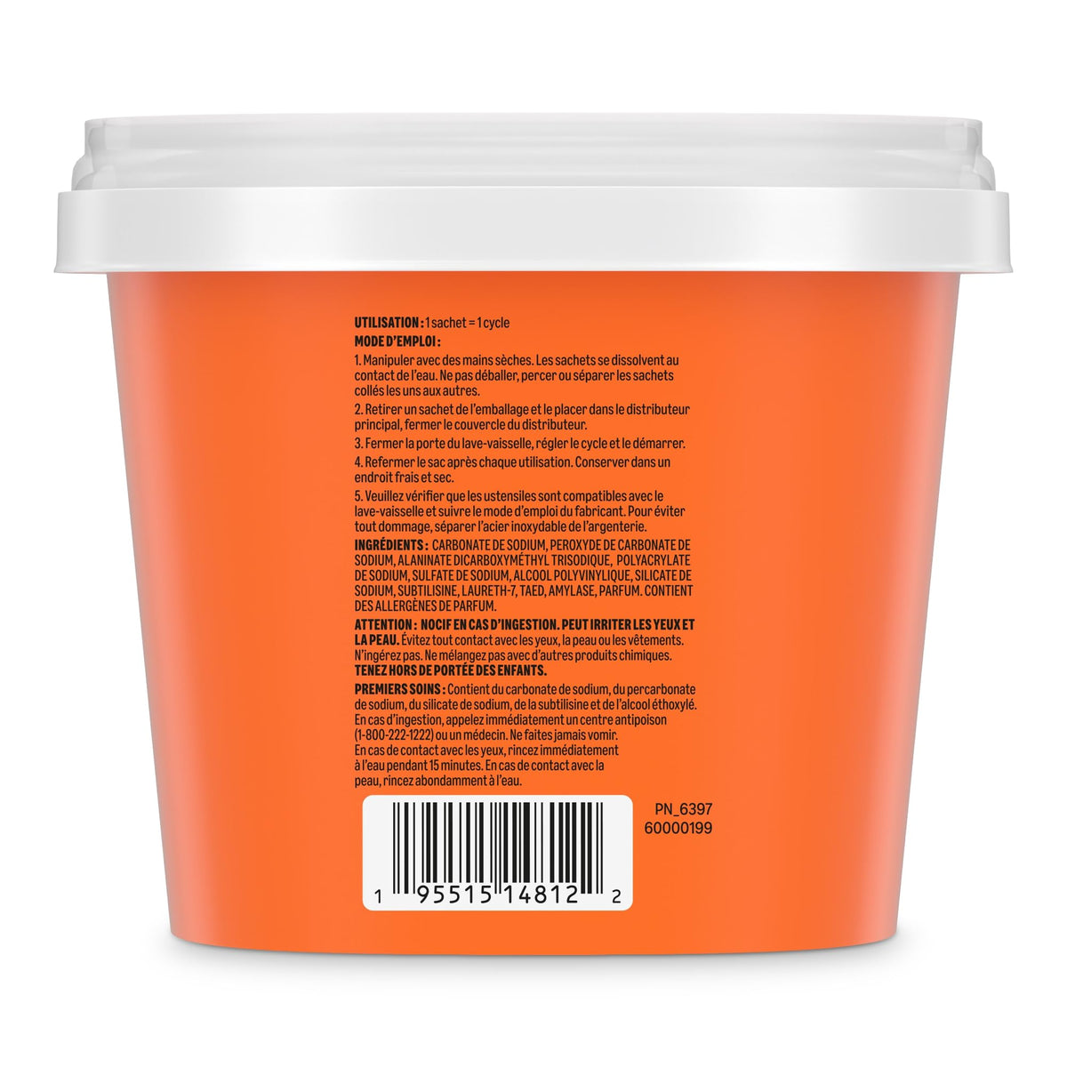 Amazon Basics Dishwasher Detergent Pacs, Fresh Scent, 78 Count