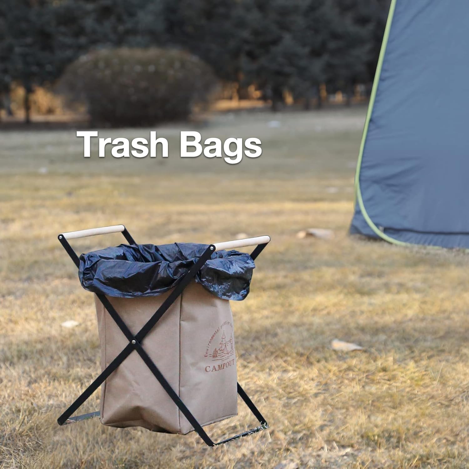 TRIPTIPS Biodegradable Portable Toilet Bags 8 Gallon｜40 Count Camping Toilet Bags for Portable