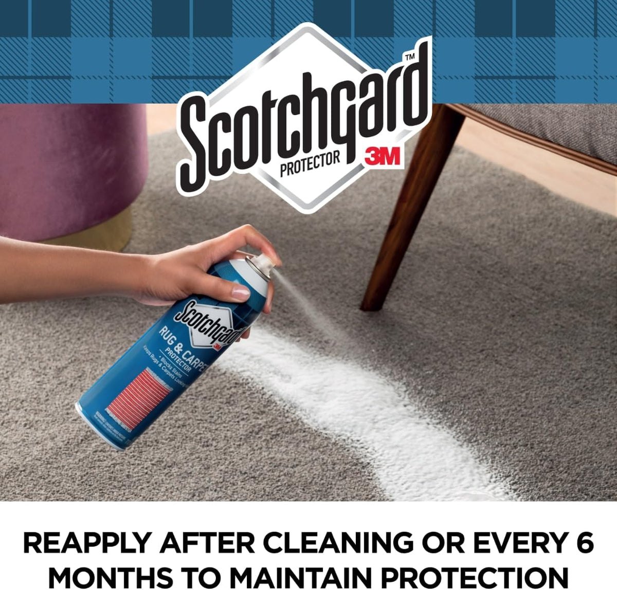 Scotchgard Rug & Carpet Protector, Carpet & Rug Protector Blocks Stains During Spring and Summer