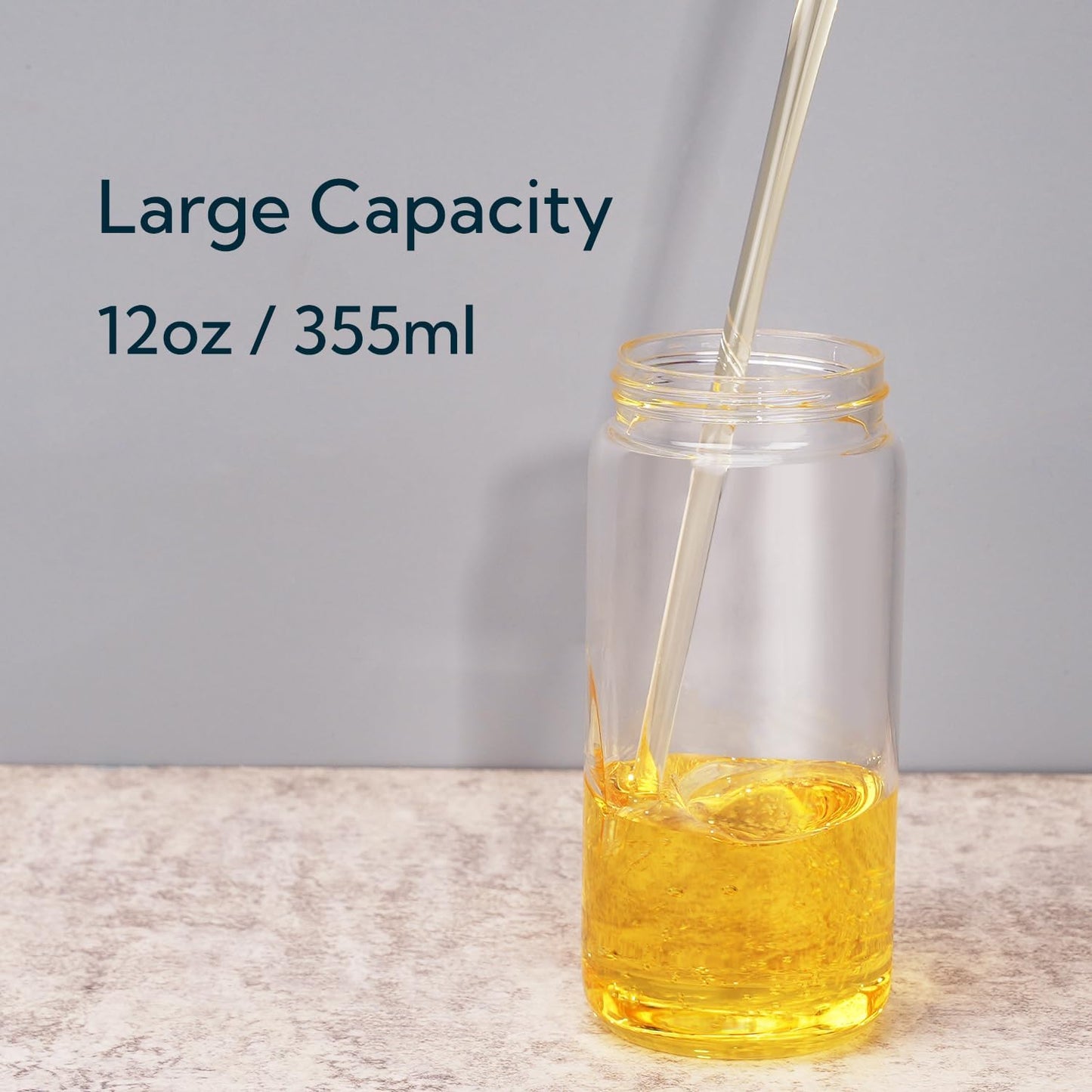 KITCHENDAO Precision Pour Glass Oil Dispenser with 3 Modes, Drip-free Spout, Two Adjustable Flowing