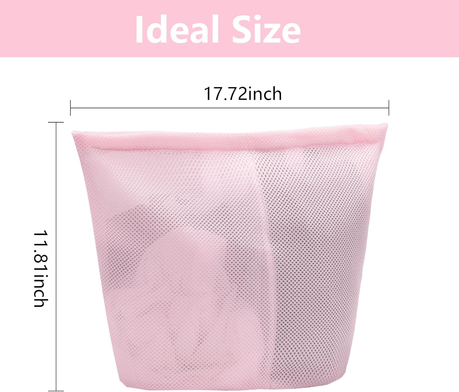 2 Pcs Special Zoning laundry bag for delicates with handles mesh laundry bags washing machine