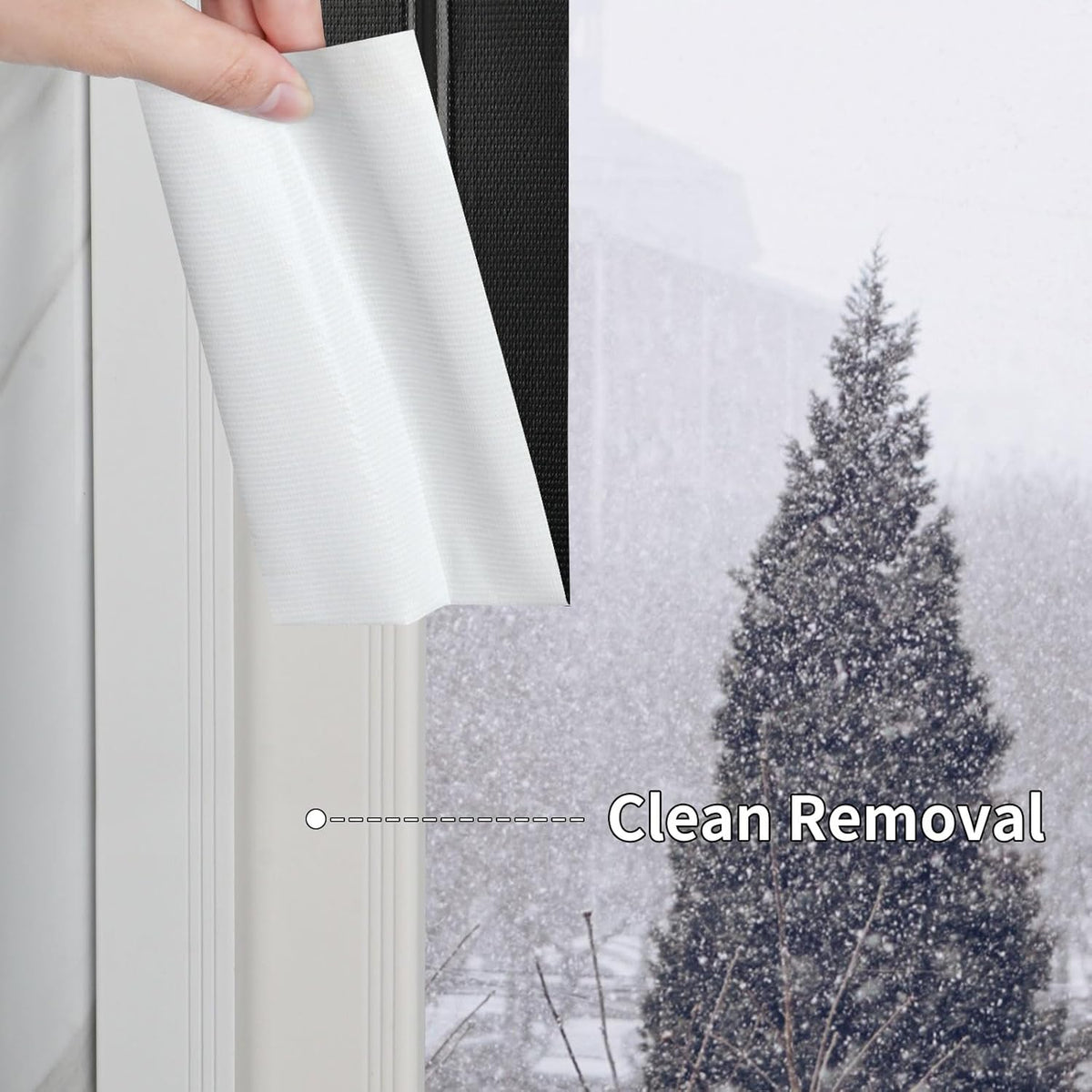 Cloth Duct Window Seal Strip Tape for Winter, 2.75in x 66FT, Weather Stripping Sealing Insulation