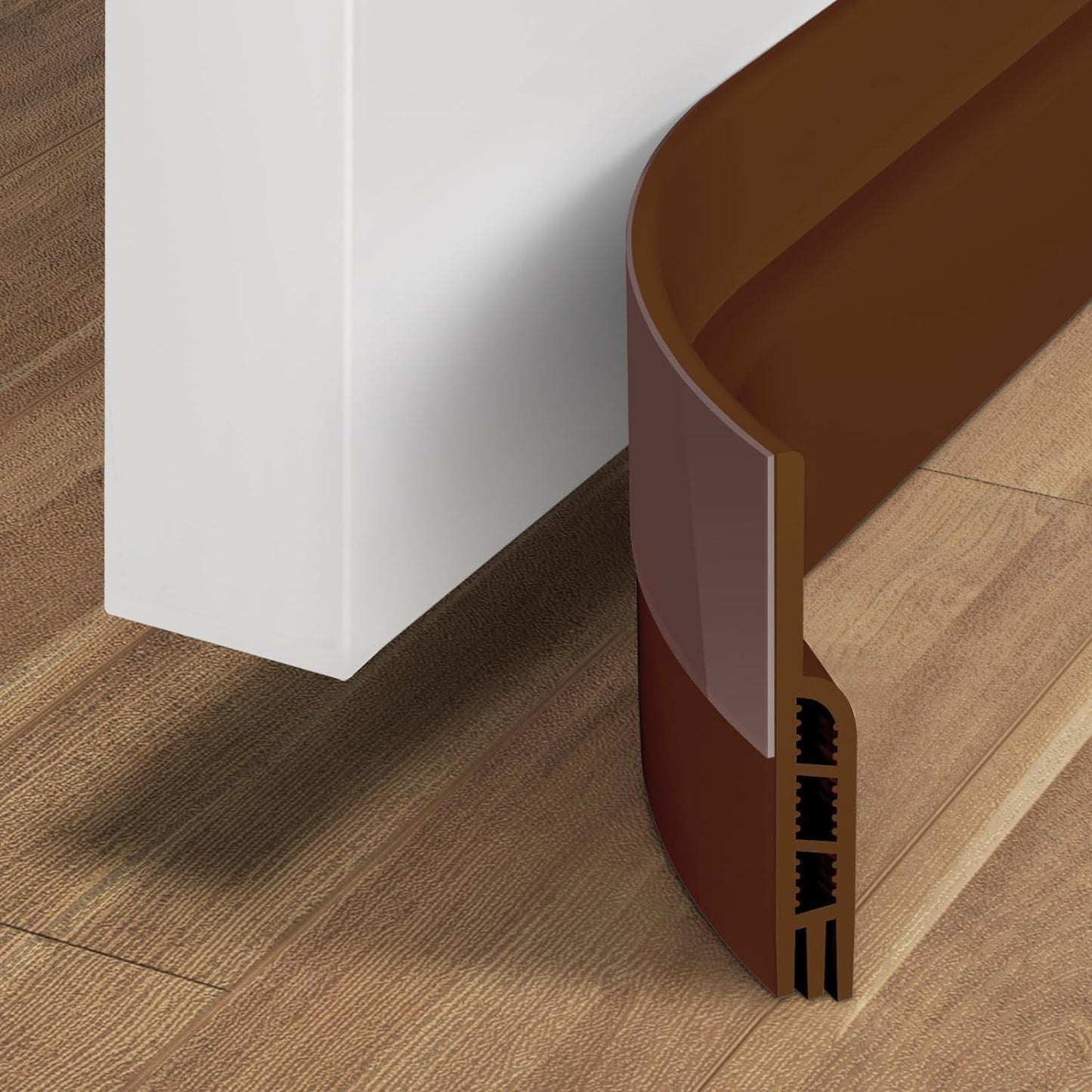 Holikme Door Draft Stopper Under Door Draft Blocker Insulator Doors Sweep Weather Stripping Noise