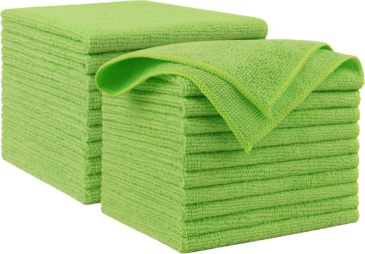 AIDEA Microfiber Cleaning Cloth, 20PK, Microfiber Towels for Cars, Premium All Purpose Car Cloths