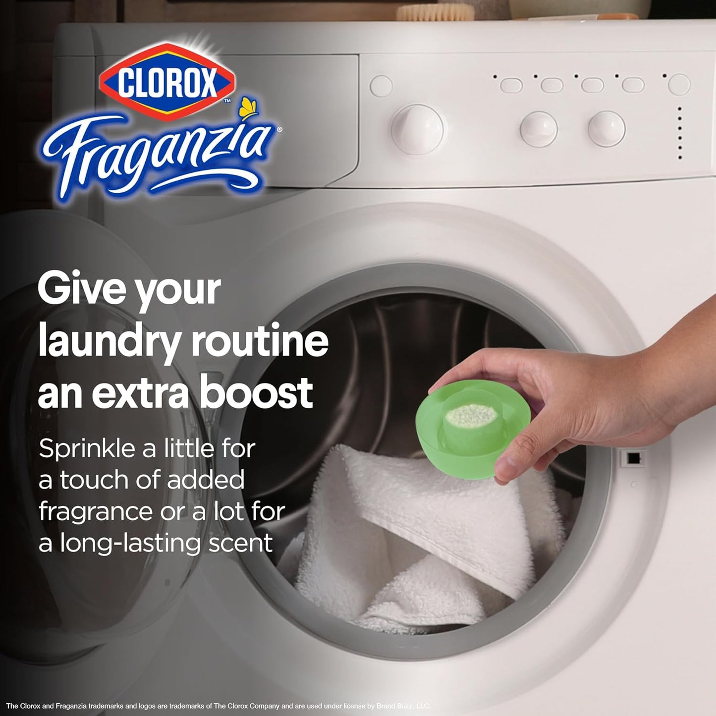 Clorox Fraganzia Laundry Scent Booster Crystals in Cedarwood & Sage Scent - Scented In-Wash
