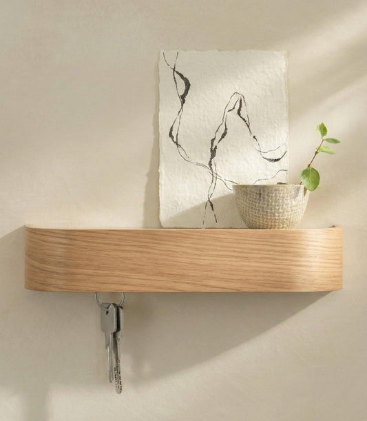 Kazai. Key Holder 'Toke' | Minimalist Key Hook Design from Berlin | Modern Key Holder Wall Mount