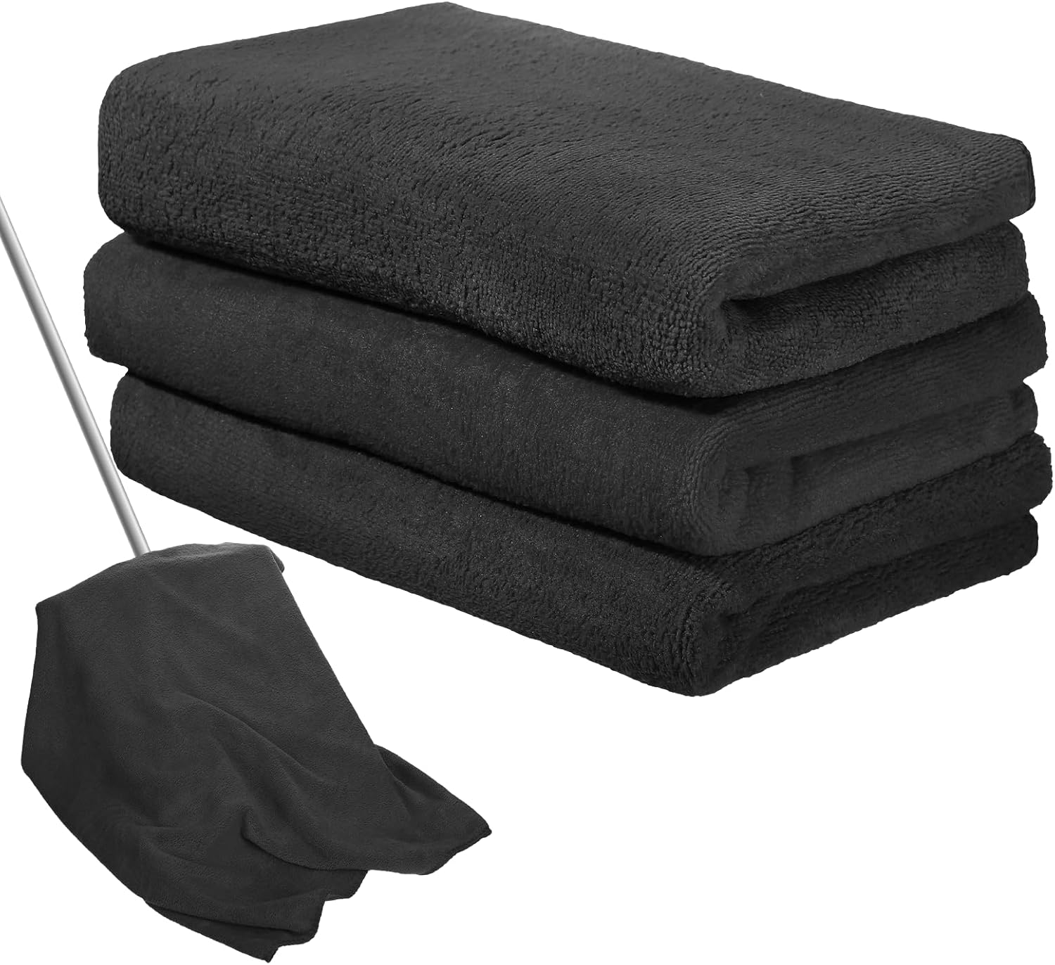 Newwiee 3 Pcs Extra Large Microfiber Cleaning Cloth 30" x 20" Washable Reusable Microfiber Towel