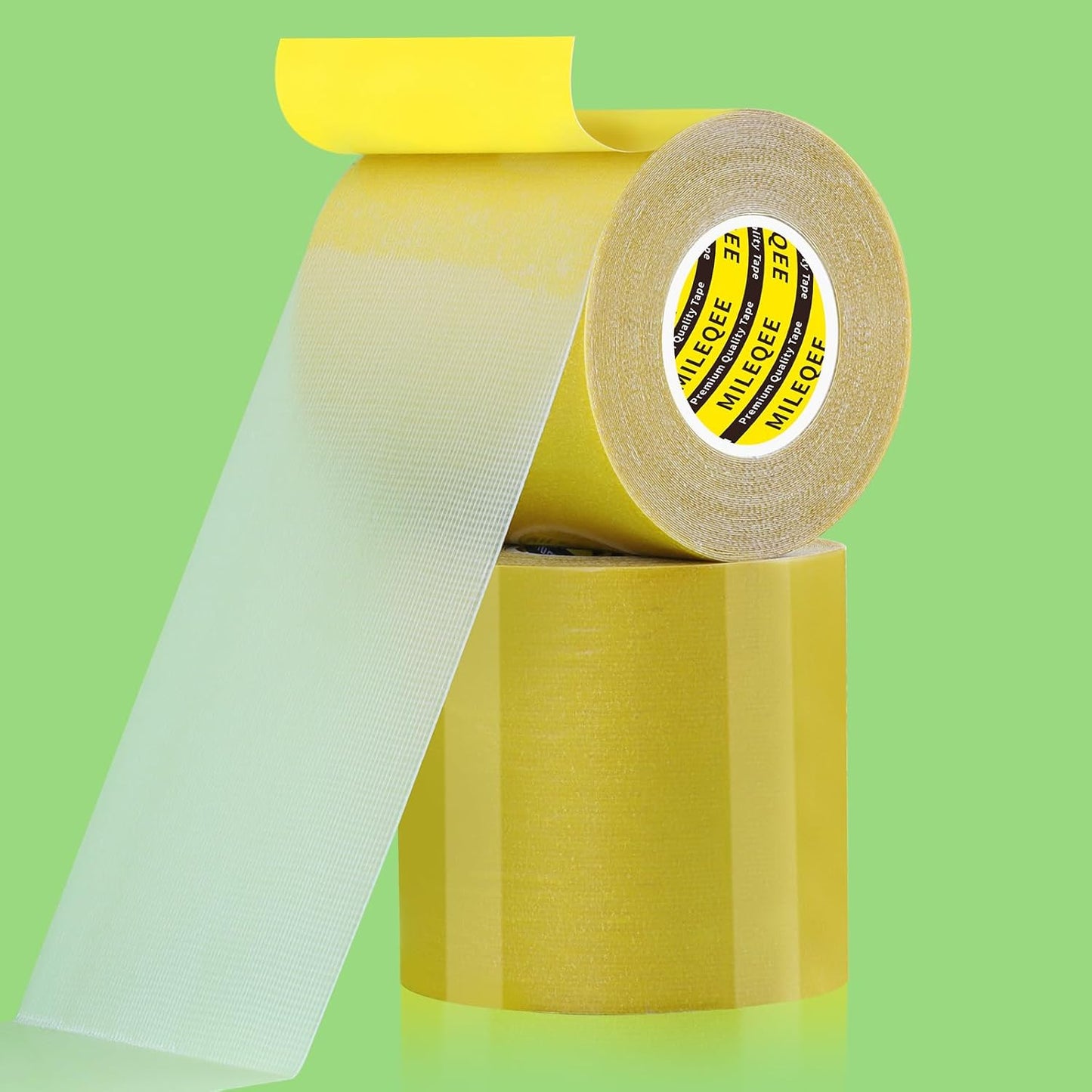 2Pack Double Sided Tape Heavy Duty, 3.2inx33FT (66FT Total) Universal High Tack Strong Wall