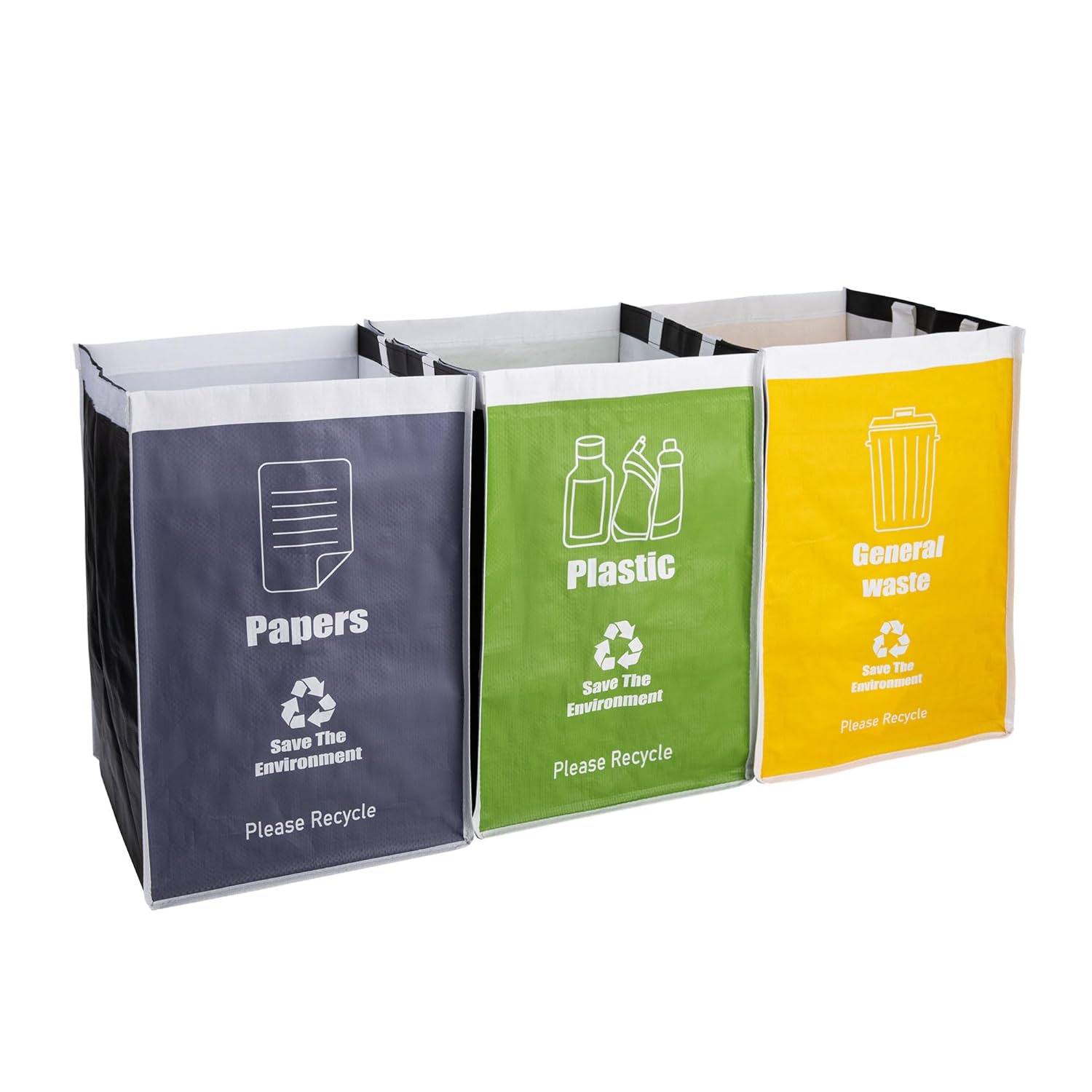 Recycle Waste Bag for Kitchen, Indoor Recycling Bins, Recycle Bins for Home, Kitchen Recycling Bin