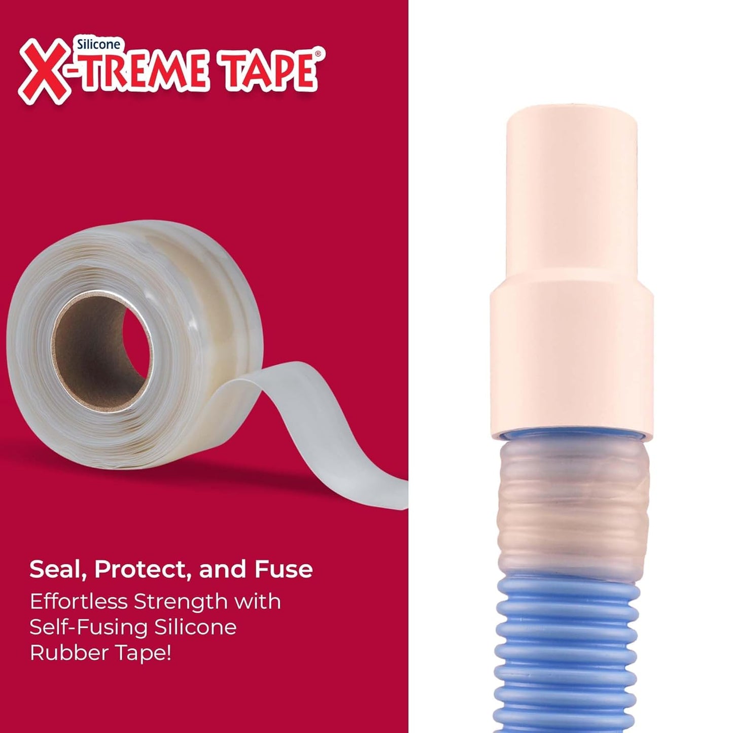X-Treme Tape MOCAP Heavy Duty Electrical Tape, Self-Fusing Silicone Rubber, Waterproof & Insulating