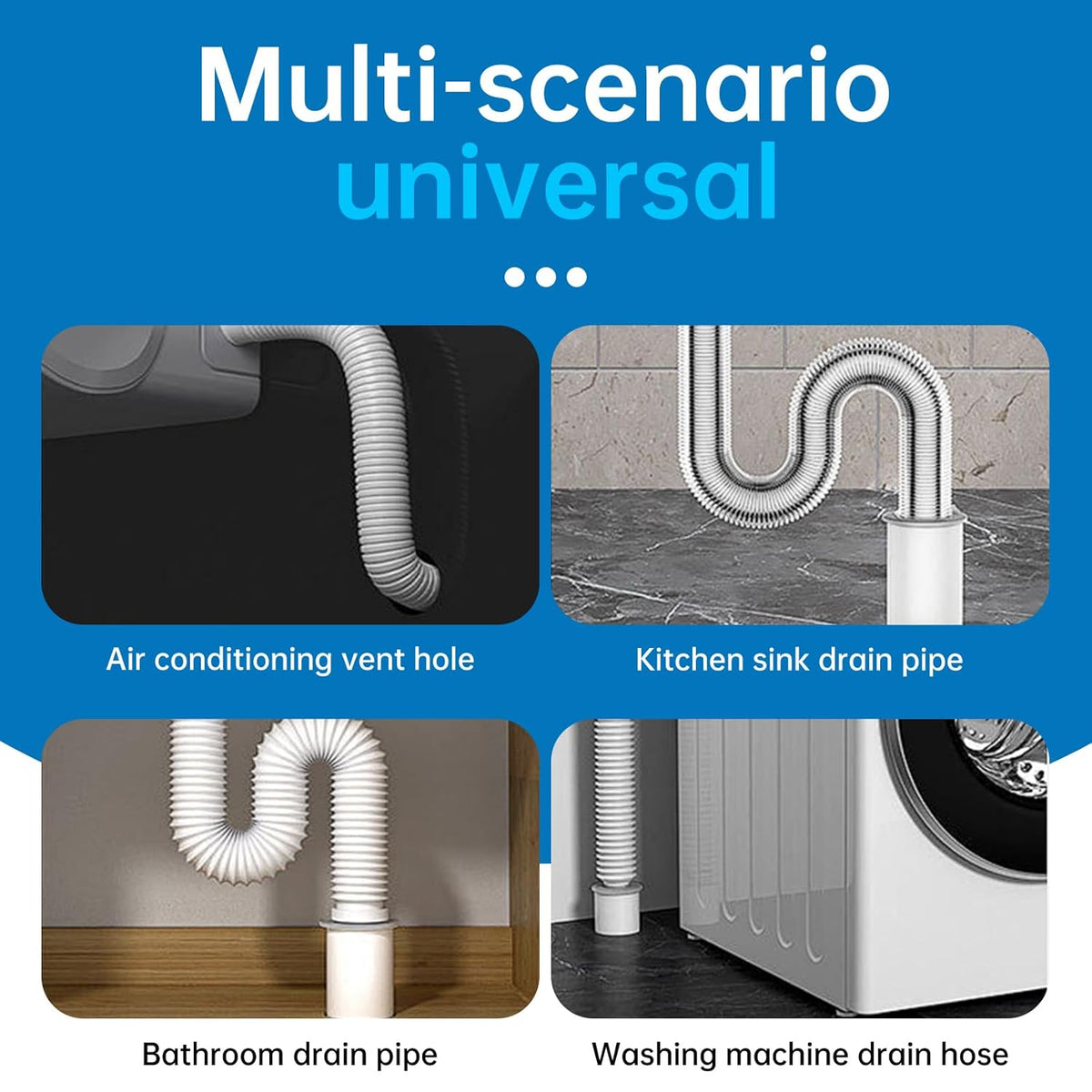 12Pack Quick Repair Mud and Waterproof White Sealing Putty - Pipe Sealing Repair Sealing Clay