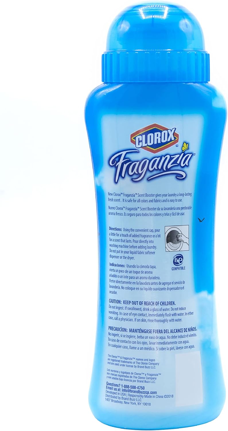 Clorox Fraganzia Laundry Scent Booster Crystals in Morning Sky Scent - Scented In-Wash Freshener