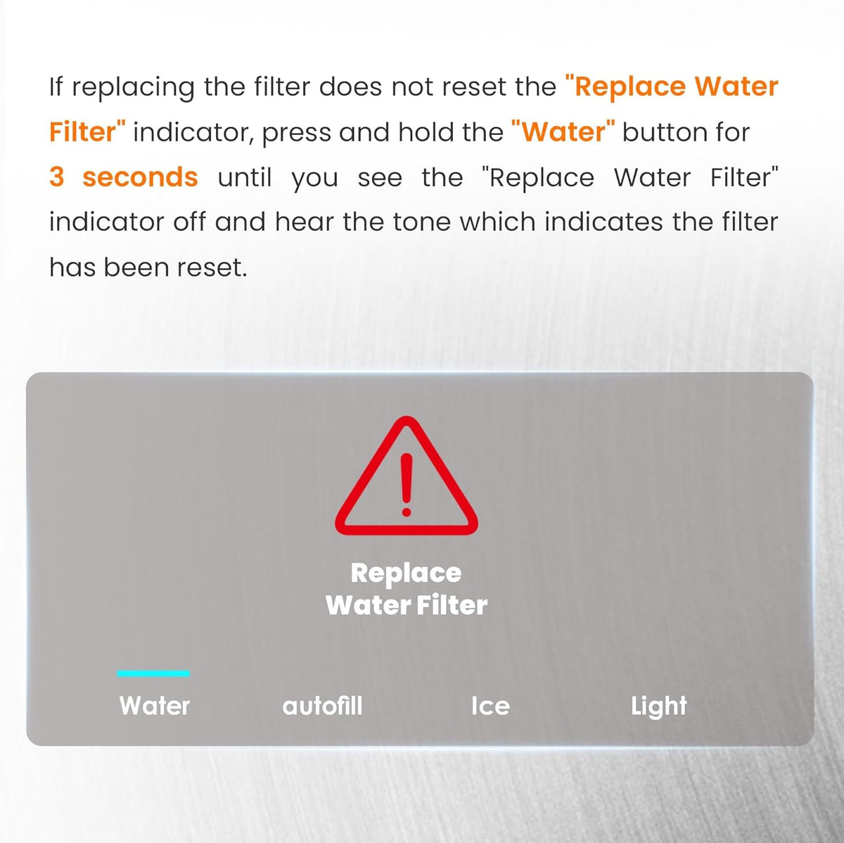 Maxblue Replacement for GE® RPWFE®, RPWF (with CHIP) Refrigerator Water Filter, Compatible with