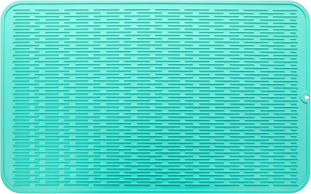 Silicone Dish Drying Mat for Multiple Usage,Easy clean,Eco-friendly,Heat-resistant Silicone Mat for