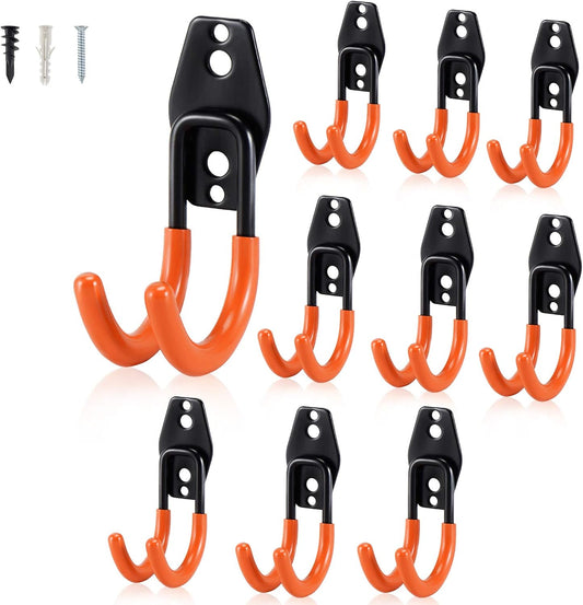 AOBEN Garage Hooks Heavy Duty, Steel Garage Storage Hooks, Utility Tool Hangers and Combinable Wall