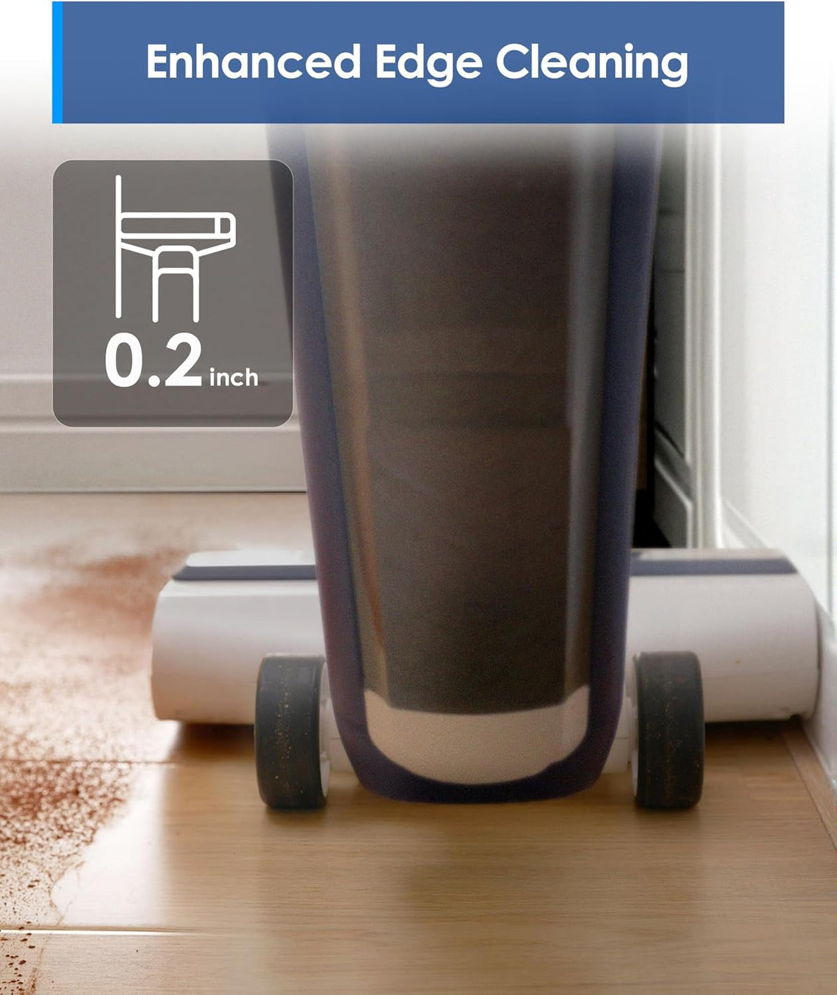 Tineco iFLOOR 5 Breeze Complete Wet Dry Vacuum Cordless Floor Washer, One-Step Cleaning for Hard
