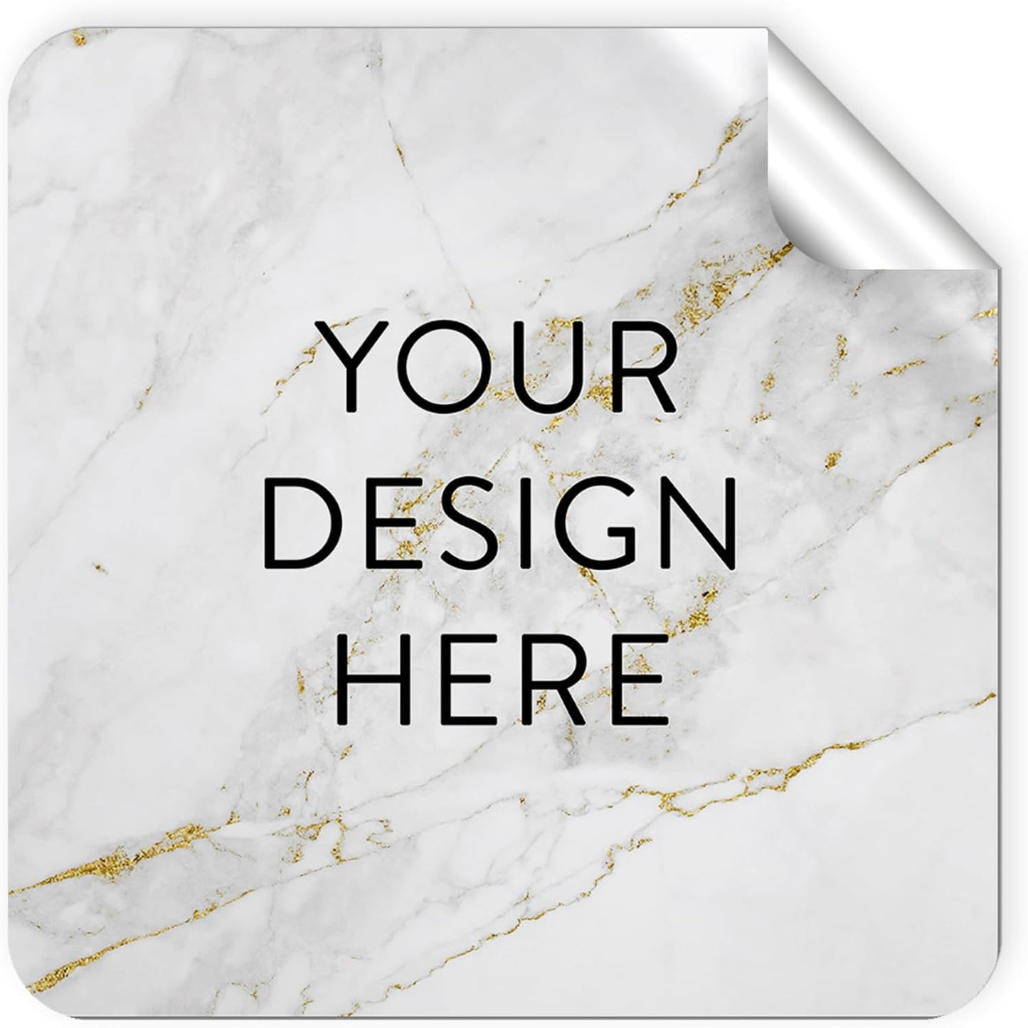 100 Custom Vinyl Stickers - Upload Your own Image, Text, Design, Logo - Personalized Logo Labels