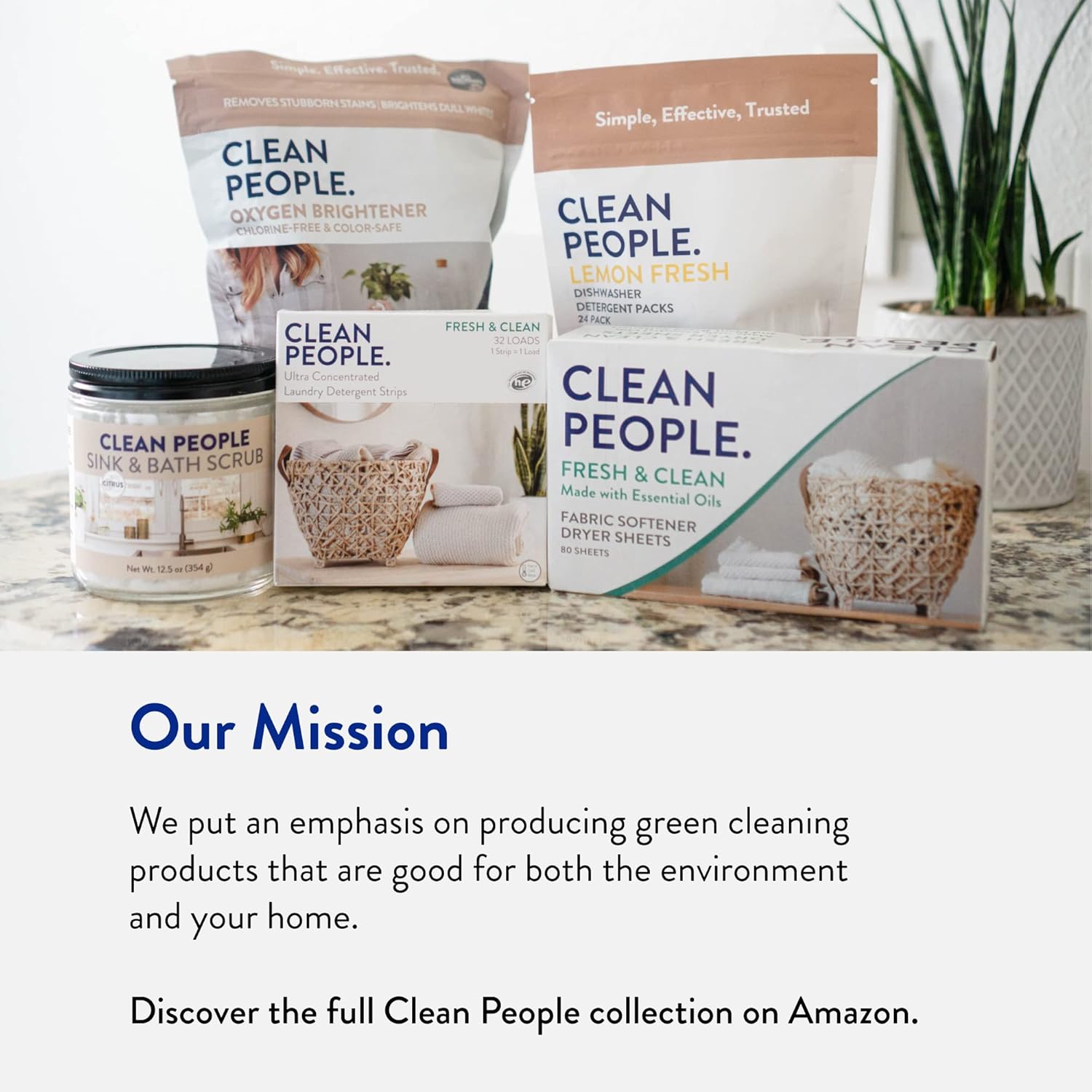 The Clean People Fragrance Free Laundry Detergent Sheets - Laundry Soap - Ultra Concentrated