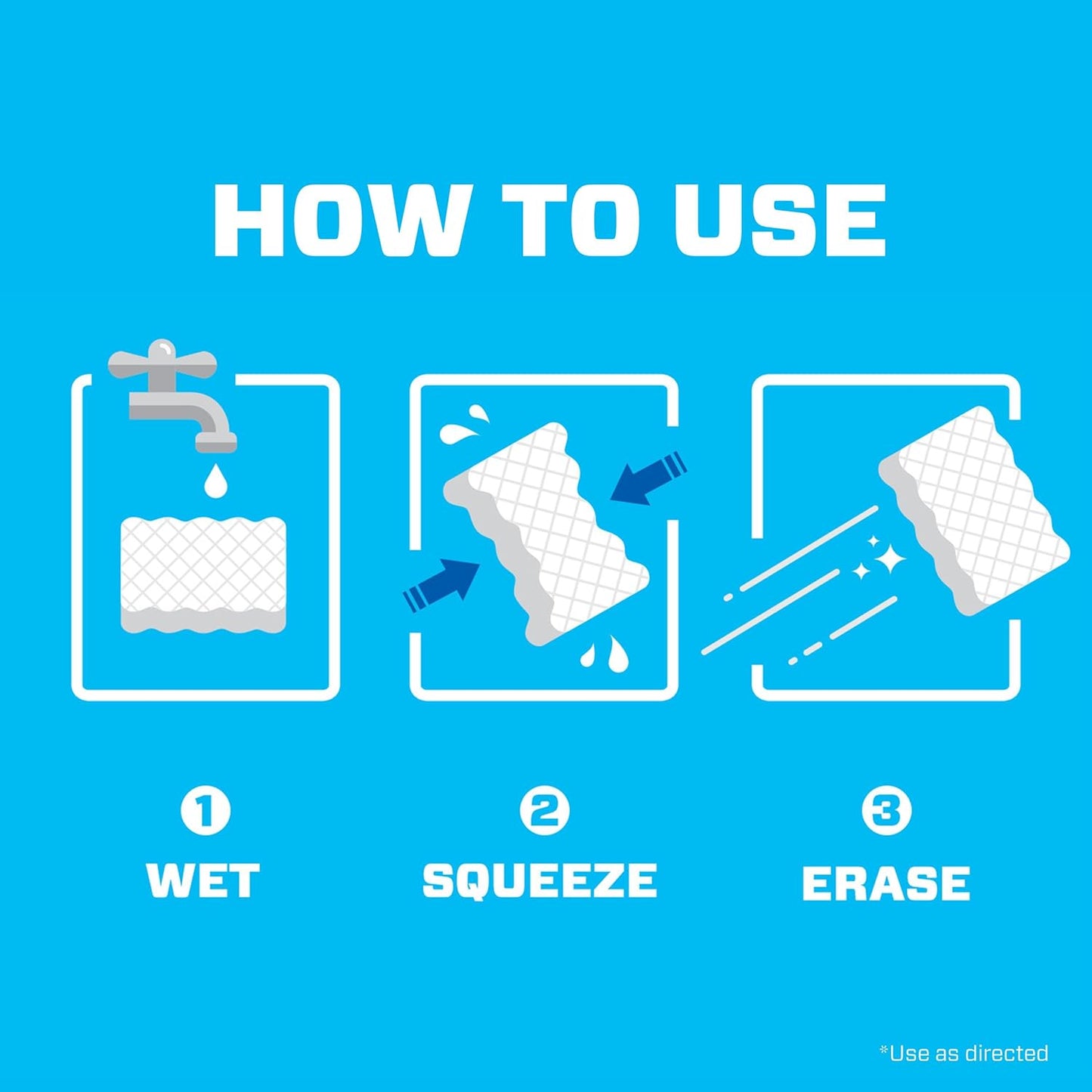 Mr. Clean Magic Eraser, Extra Durable, Multi Purpose Cleaner, Shoe, Bathroom, Shower, and Car
