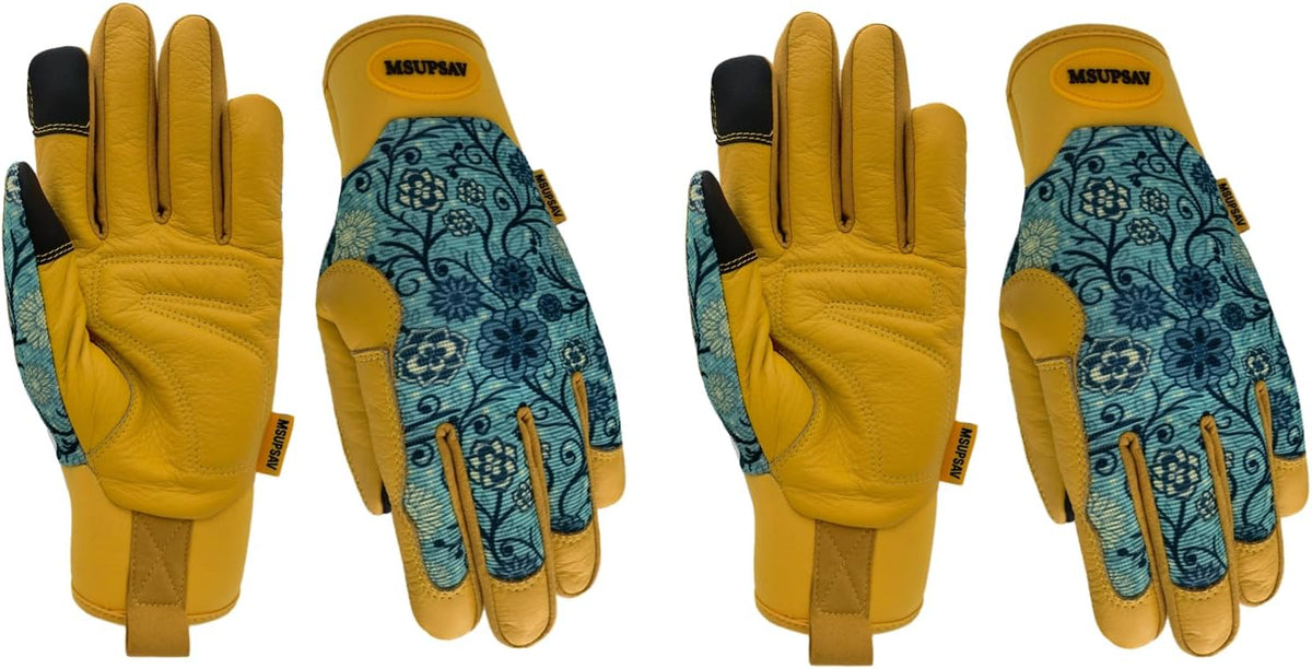 Thorn Proof&Puncture Resistant Gardening Gloves with Grip,Garden Gloves for Women, Leather Work