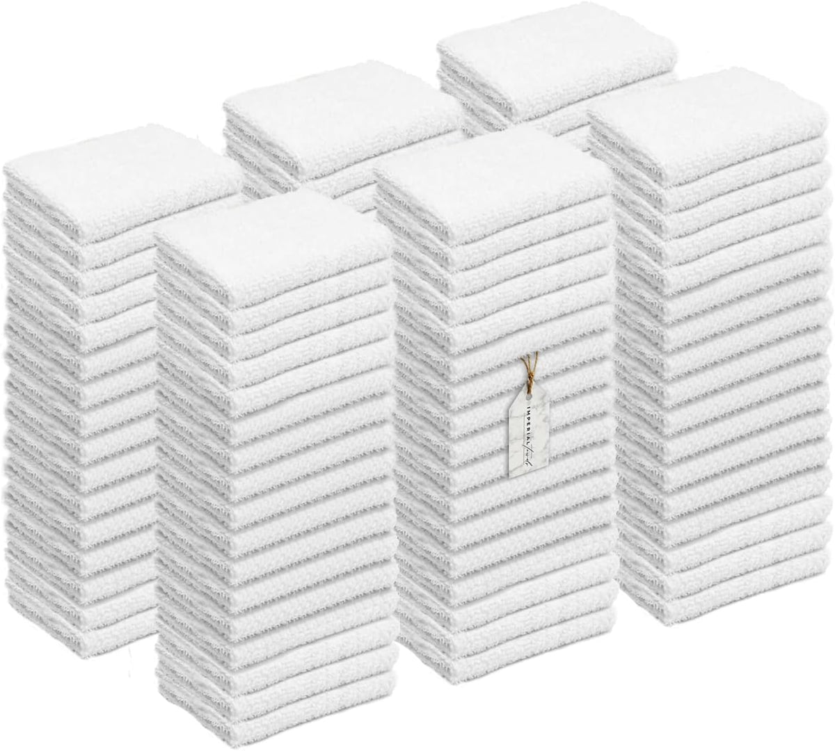 Terry Bar Mop Towels (Value Pack of 100) Size 14"x17" – Absorbent and Durable, Multipurpose
