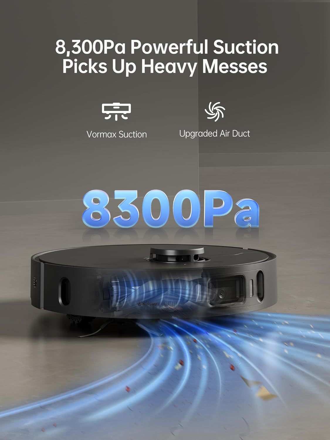 dreame X30 Ultra Robot Vacuum and Mop Combo, 8300Pa Suction, Mop Extend and Mop Self Cleaning with