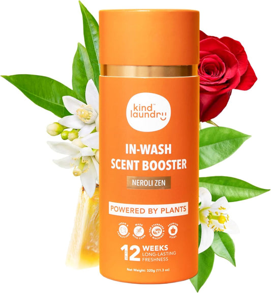 Kind Laundry In Wash Scent Booster Beads - Neroli Zen - 100% Plant Based - Natural Laundry Booster