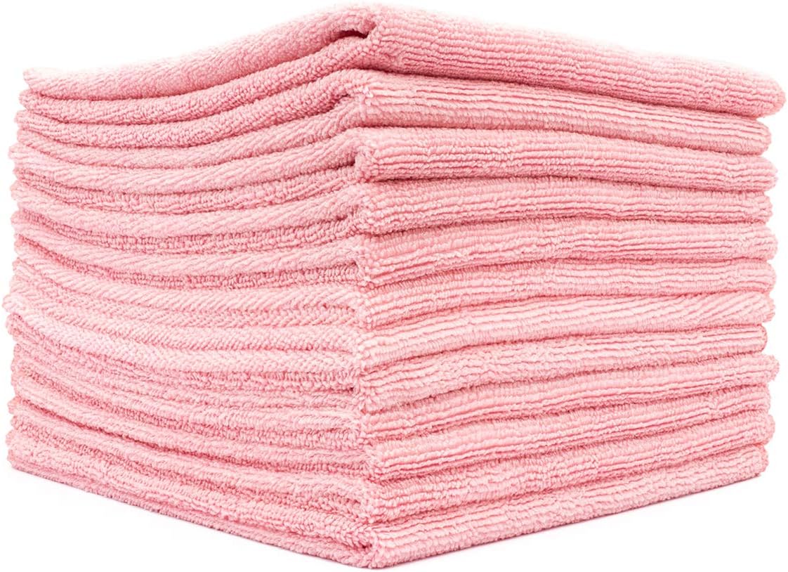 The Rag Company - All-Purpose Microfiber Terry Cleaning Towels - Commercial Grade, Highly