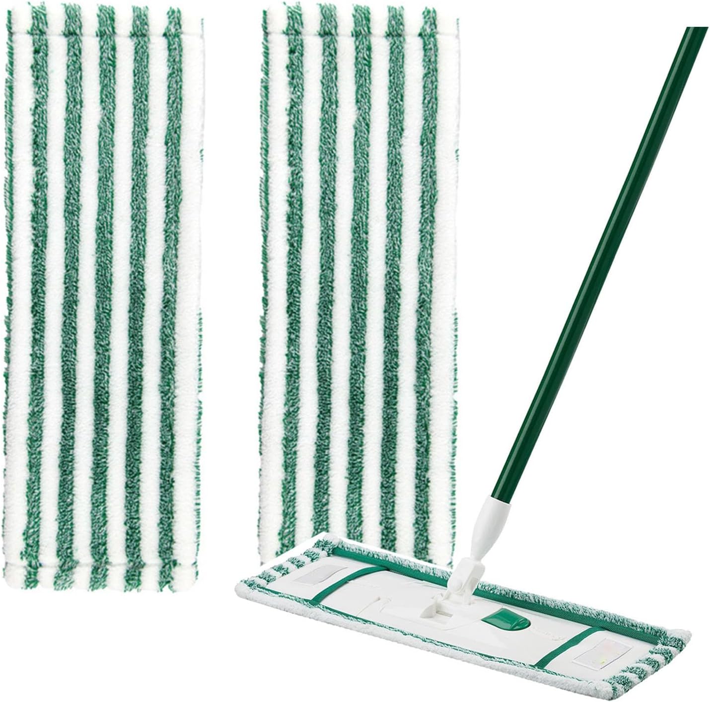 2 Pack Replacent Mop Refills Compatible with Libman Wet & Dry Microfiber Mop,Reusable Washable