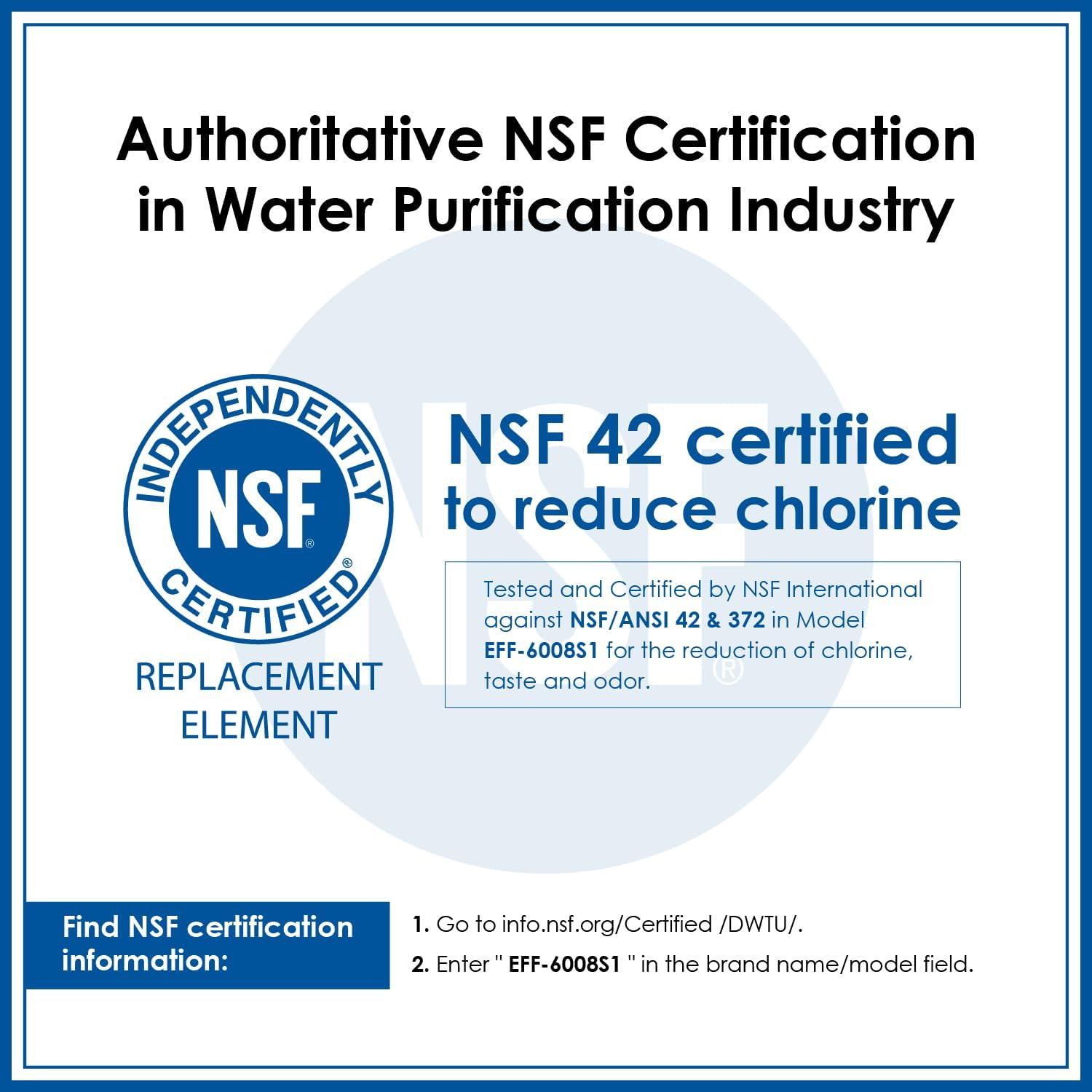 Waterdrop WD-F08 Replacement for 4396841, Everydrop® Filter 3, EDR3RXD1, 4396710, Kenmore® 46-9083