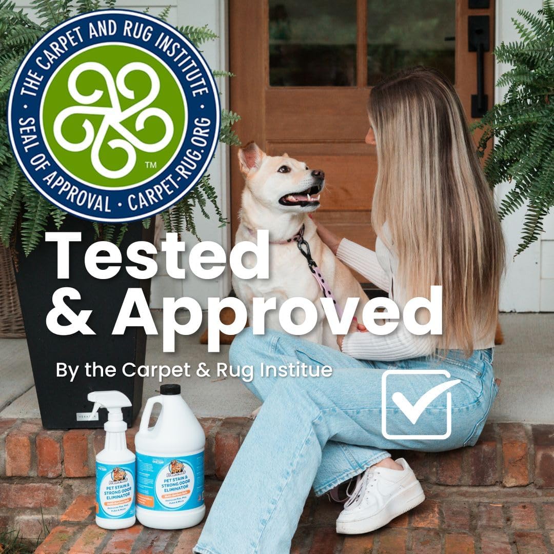 FurryFreshness Extra Strength Cat or Dog Pee Stain & Permanent Odor Remover + Smell Eliminator