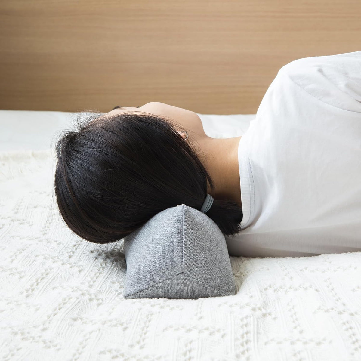 Buckwheat Neck Support Pillow Cervical Neck Cylinder Bolster Pillow,Buckwheat Hulls Adjustable Roll