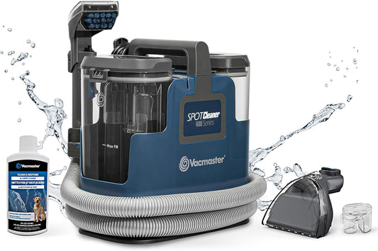 Vacmaster SCB301 400 Series Portable Carpet & Upholstery Spot Cleaner Machine, 15Kpa Power Suction