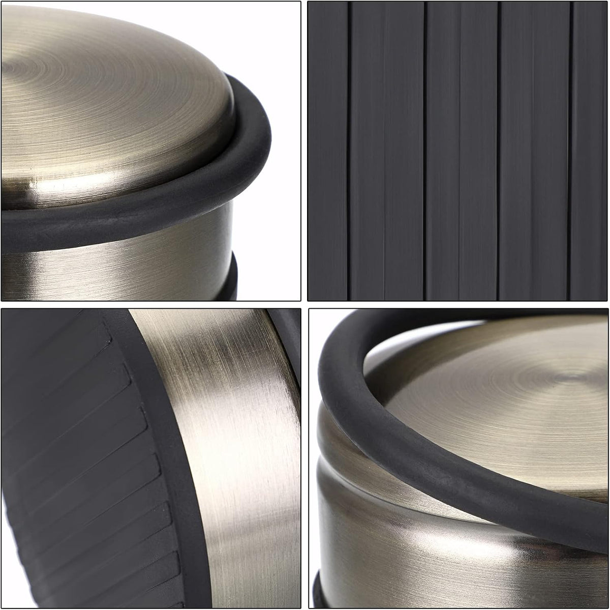 Sumnacon Heavy Duty Floor Door Stopper No Drill, Durability Stainless Steel Door Stops with