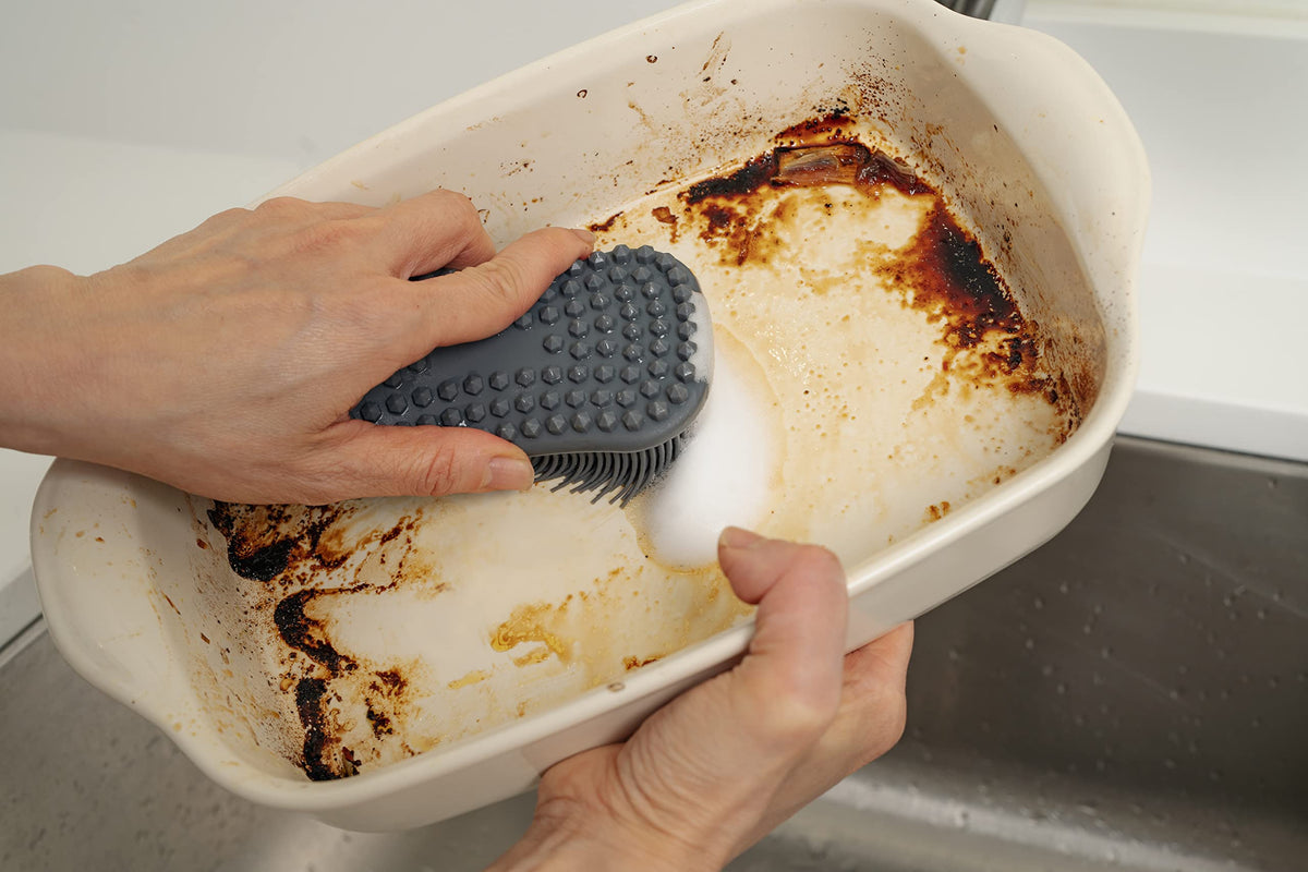 Cuisipro Silicone Cleaning Sponge with 2 Different Scrubber Styles – view 6